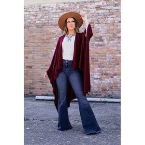 Lucky & blessed ultra flare jeans size 4 GUC